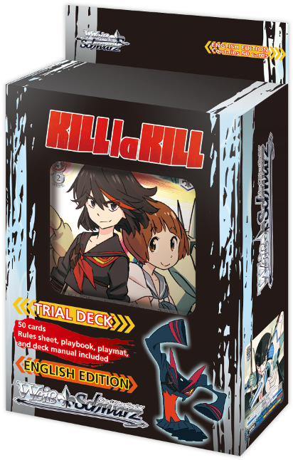 Neo-standard Products - Weiss Schwarz Kill La Kill English Trial Deck (500x667), Png Download