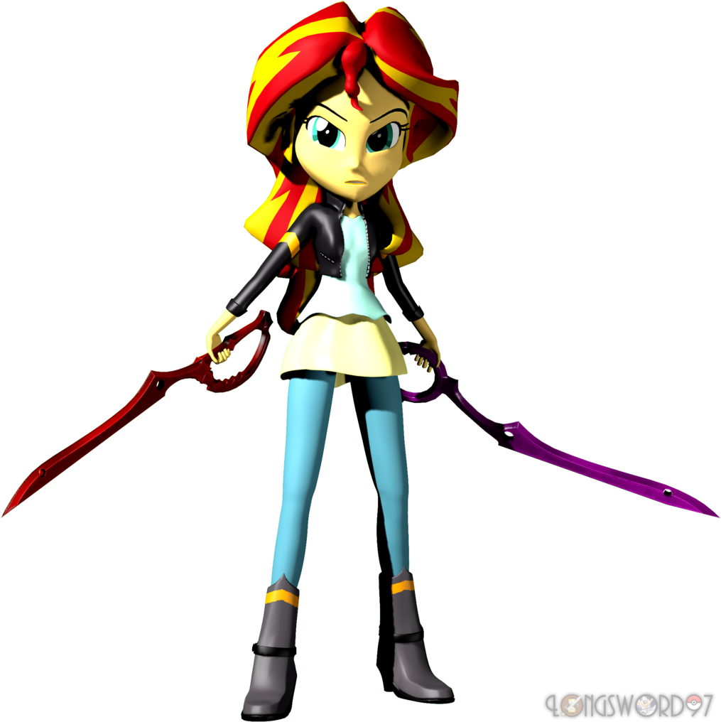 3d, Ami Koshimizu, Artist - Mlp Eg Sunset Shimmer Killing (1024x1023), Png Download