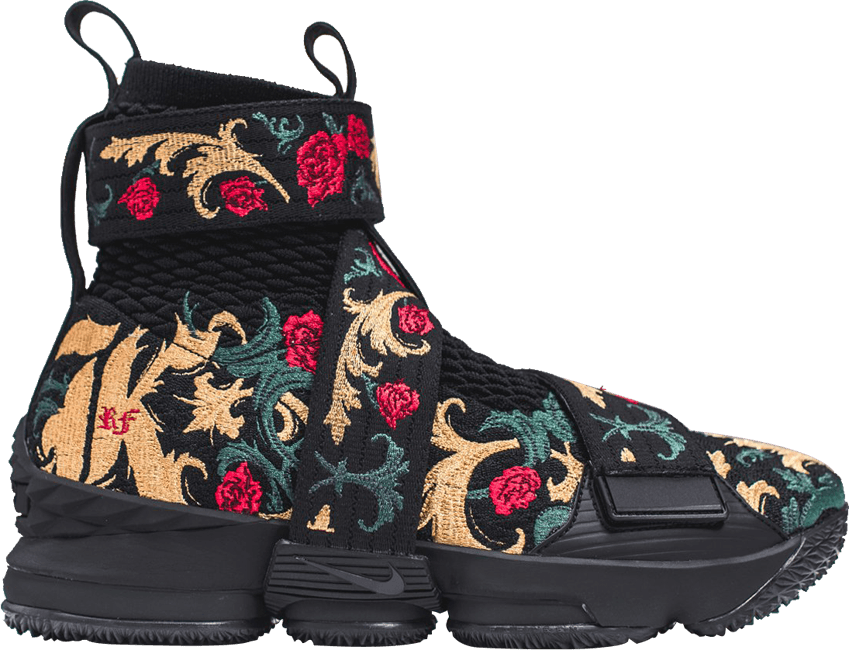 Kith X Lebron Lifestyle 15 'king's Crown' - Lebron 15 Kith Black (849x650), Png Download