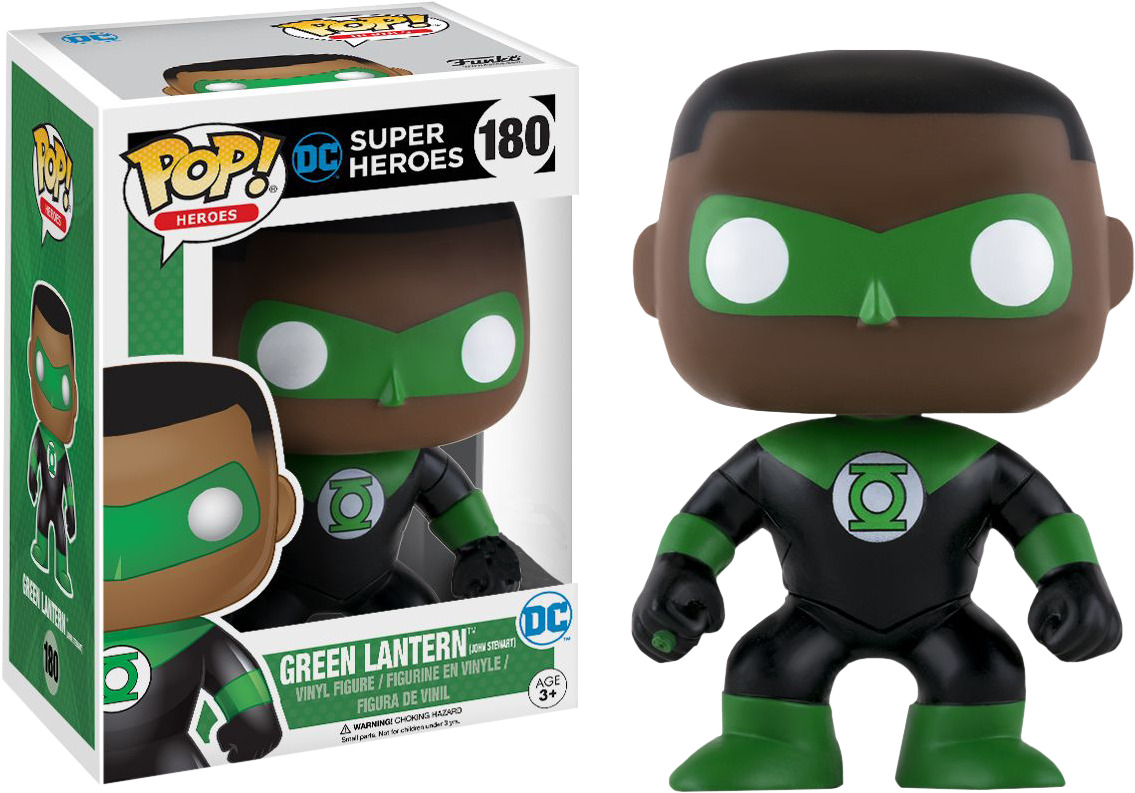 Dc Comics Pop Vinyl - John Stewart Green Lantern Pop (1135x793), Png Download