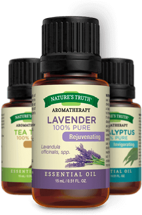 Nature's Truth Aromatherapy 100% Pure Essential Oil, (329x451), Png Download