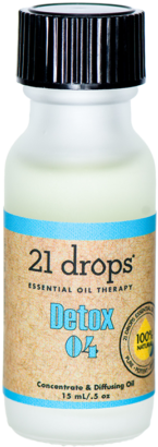 Detox Essential Oil Therapy Concentrate & Diffusing - 21 Drops - All Natural Essential Oil Therapy Concentrate (450x450), Png Download