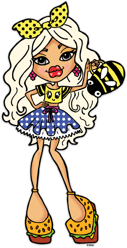 Profile-raya - Bratz Raya Artwork (420x815), Png Download