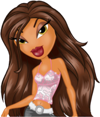 Bratz Em Png ,bratz Gif - Message (336x386), Png Download
