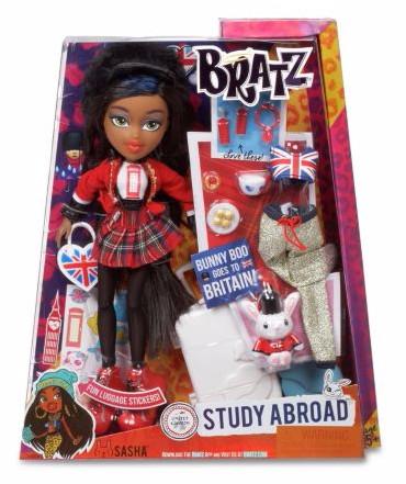 Full Of Tea, Royalty And Patriotismwhat They Don't - Bratz Study Abroad Doll- Sasha To Uk (475x440), Png Download