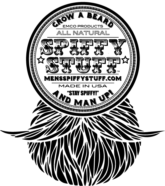 Spiffystuff With Beard - Men's Spiffy Stuff Stache Wax (612x792), Png Download