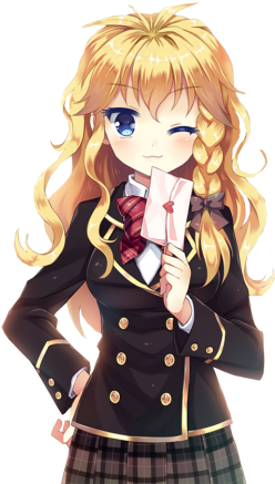 Download Anime Girl Png 18 Png Images - Anime School Girl Png (400x468), Png Download