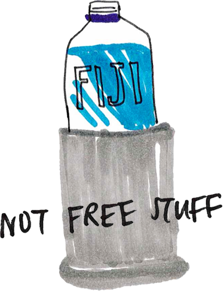 You Don't Know It Yet Because It Was Never Printed - Bottled Water (1500x1500), Png Download