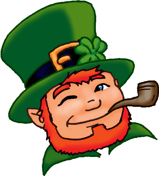 0 Replies 0 Retweets 0 Likes - Shamrock Leprechaun (572x600), Png Download