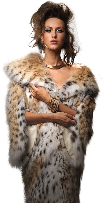 Яндекс - Фотки - Fur Clothing (450x671), Png Download