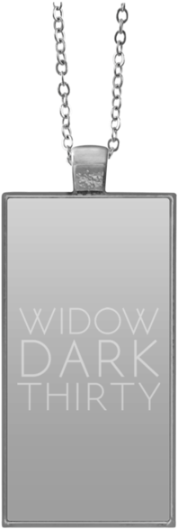 Widow Dark Thirty Rectangle Necklace - I'm Here For The Sex Baby Shower Gender Reveal Shirt (600x600), Png Download