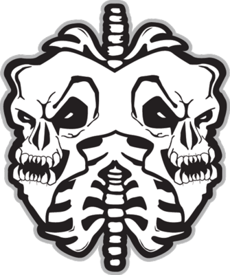 Twizt# Rib Cage Skulls Psd93401 - Twiztid Logo (335x400), Png Download