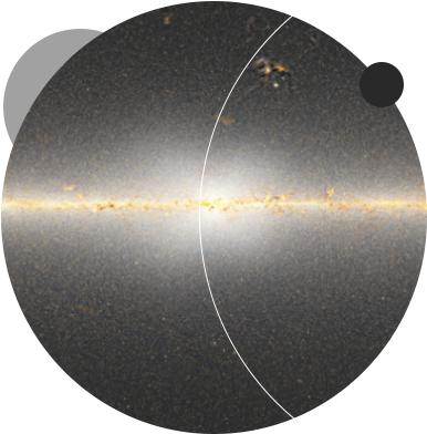 Colleague Uncover The Strongest Evidence Yet That An - Milky Way (420x391), Png Download