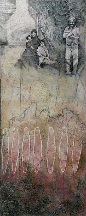 Lakeshore Series - Oil Painting (827x827), Png Download