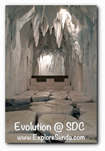 Journey Of The Earth At Summarecon Digital Center - Ice Cave (344x494), Png Download