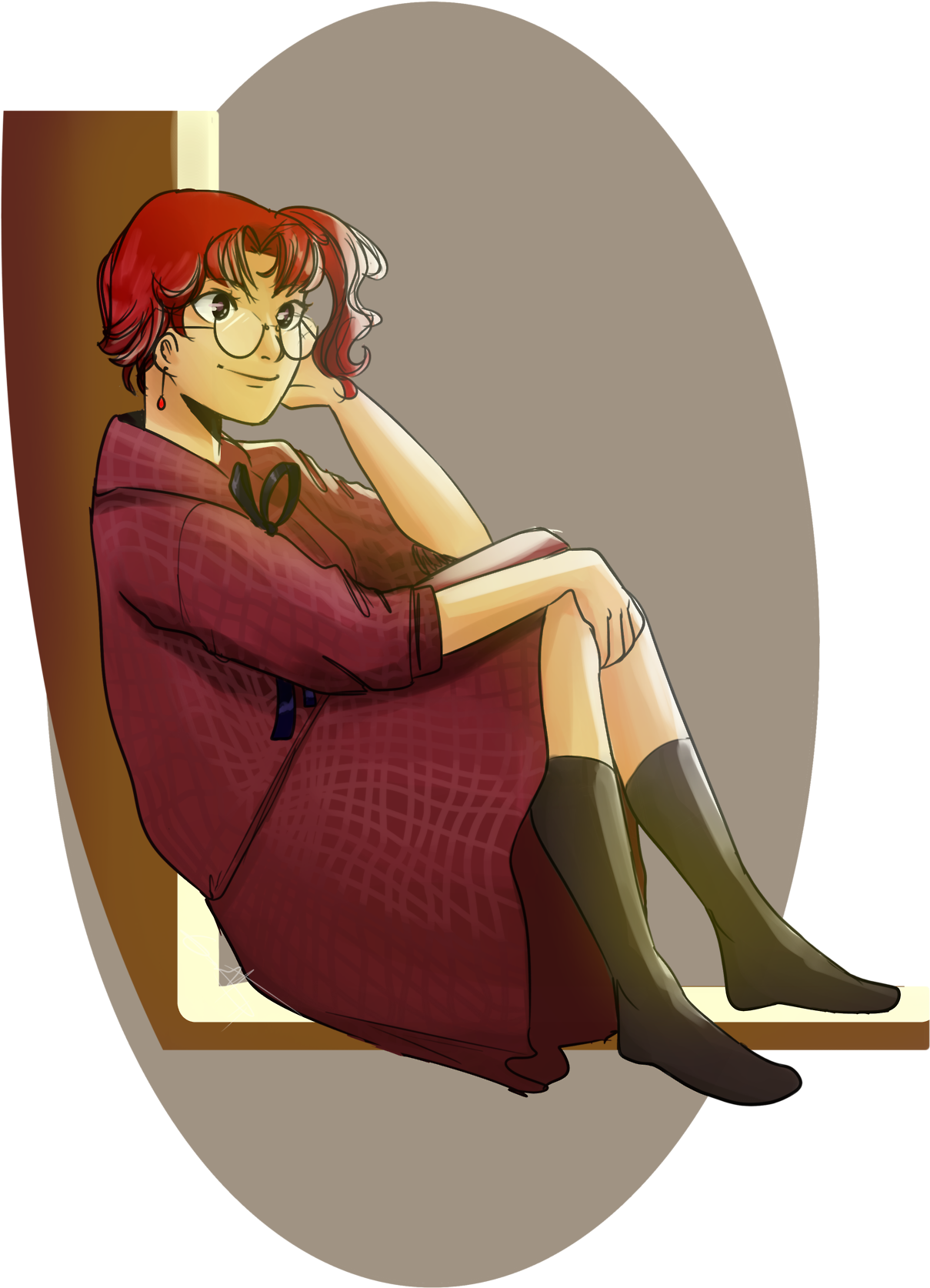Kakyoin Noriko - Sitting (1280x1810), Png Download