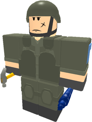 Modern French Construction Soldier - Engineer (420x420), Png Download