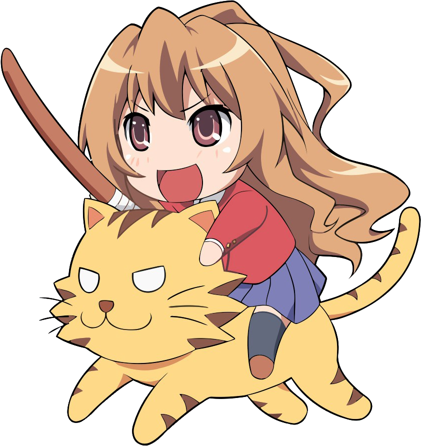 “ Aisaka Taiga ” Taiga Aisaka Madness Xd - Taiga Aisaka Transparent Gif (842x892), Png Download