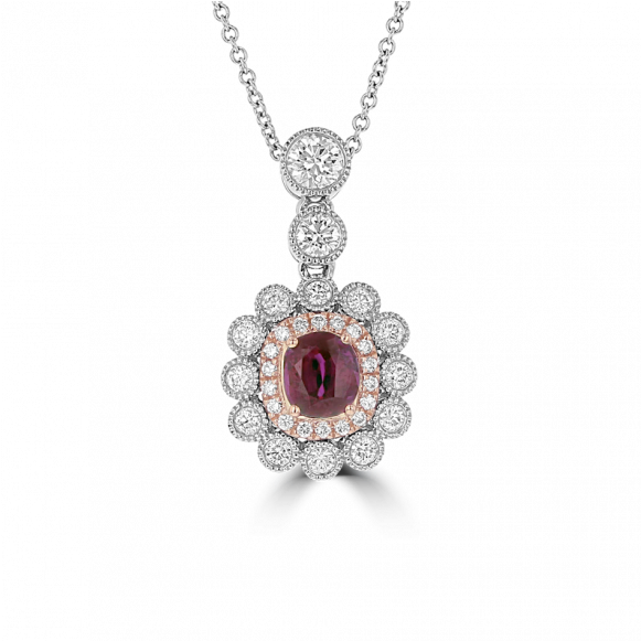 Juleve 18kt - Ruby (580x720), Png Download