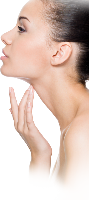 Facial Procedures - Rainbow Face V-line Chin Up Lift Neck Line Slimmer (299x669), Png Download