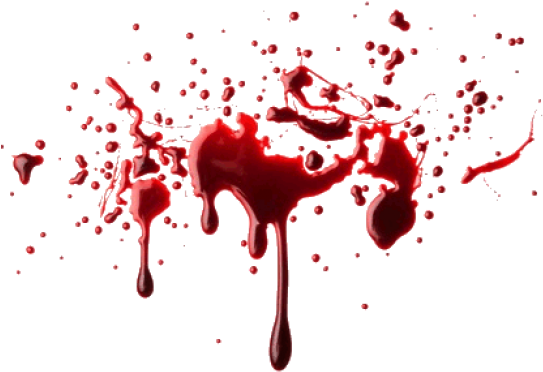 Blood Sparyed On Glass Free Png Download - Blood Splatter Psd (600x391), Png Download