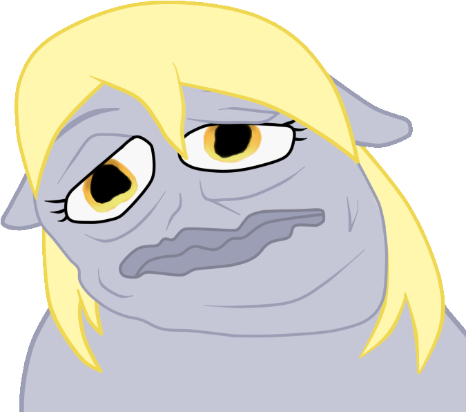 Derpepe - Cartoon (681x609), Png Download