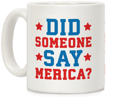 Did Someone Say Merica Coffee Mug - Sexually Deprived For Your Freedom - 11 Oz Military (484x484), Png Download