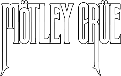 January 1, - Motley Crue Logo White (800x310), Png Download