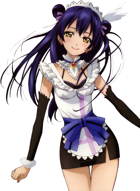 Love Live Render 3 Sonoda Umi Render By - Sonoda Umi Love Live !) (600x815), Png Download