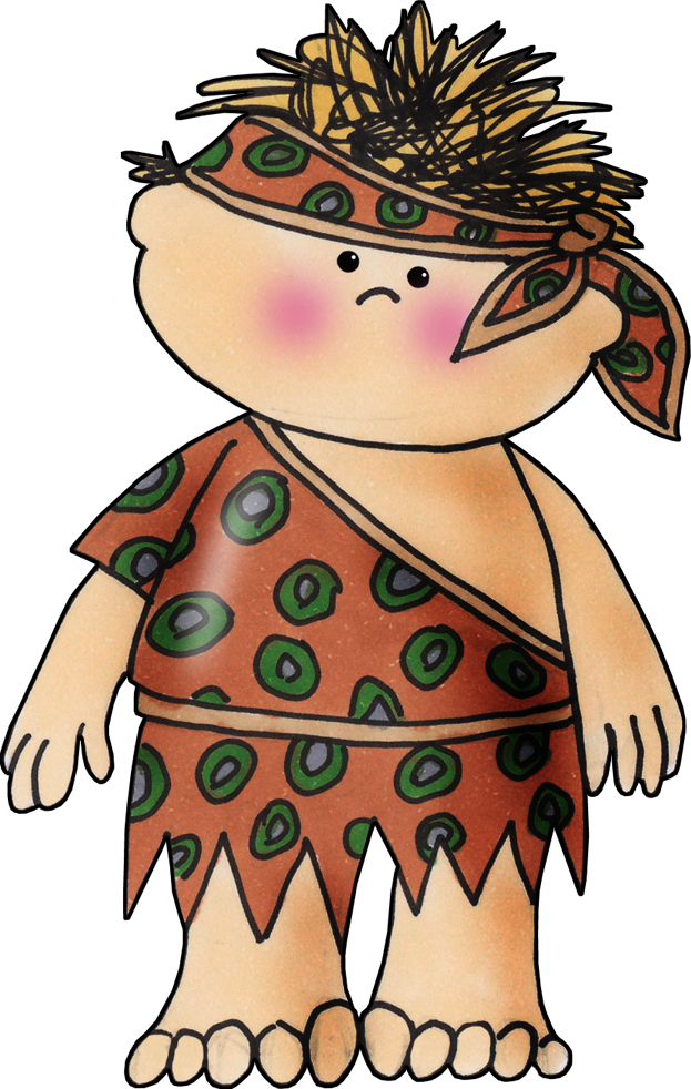 Disney Pixar's The Good Dinosaur Clip Art - Stone Age Dress Man (623x982), Png Download