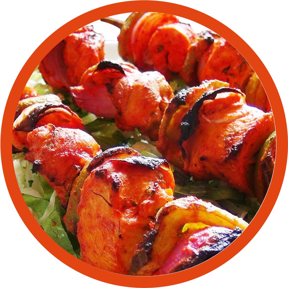 Chicken Tikka - Chicken Tikka Kebab Png (1181x1181), Png Download
