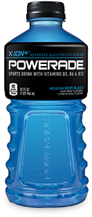Kg Sports Powerade Mountainberryblast - Powerade Blue Raspberry Cherry (600x400), Png Download