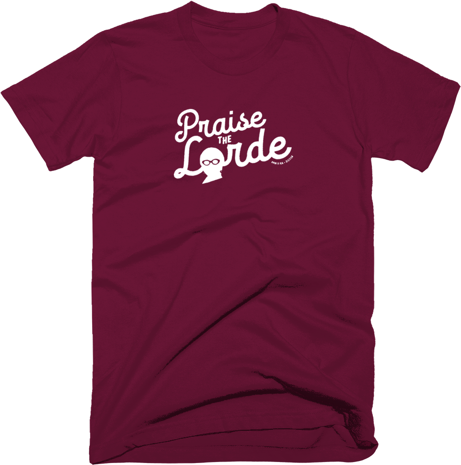 Praise The Lorde - Bar Tshirt (1000x1000), Png Download