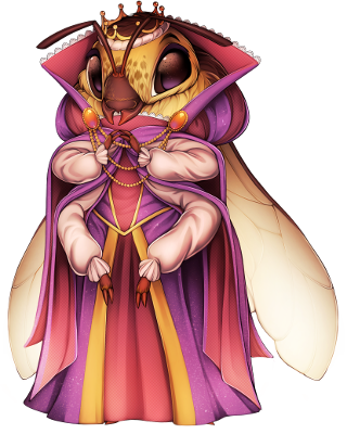 Villager - Lorde - Furvilla Queen Bee (320x400), Png Download