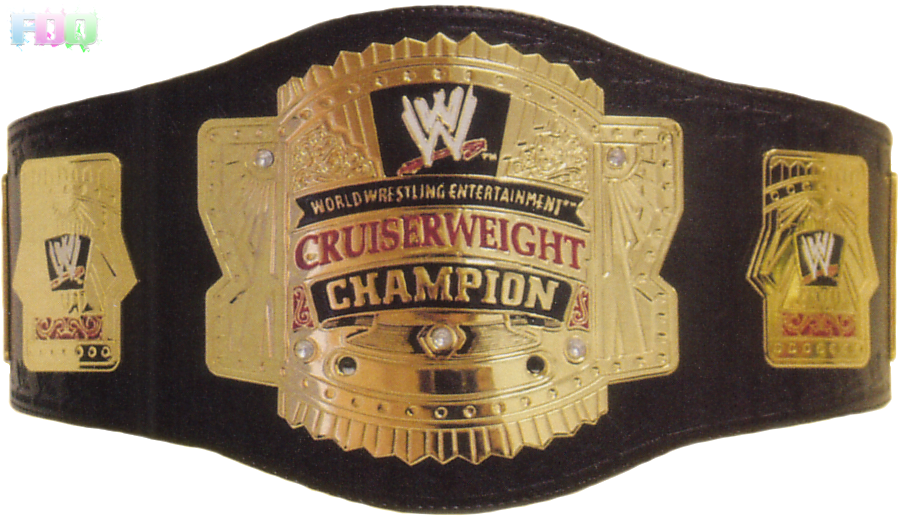 Wwe Cruiserweight Title (898x516), Png Download