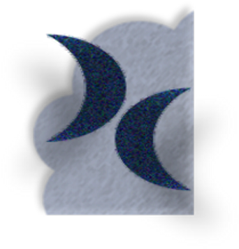 Dream Cloud Books - Crescent (400x400), Png Download