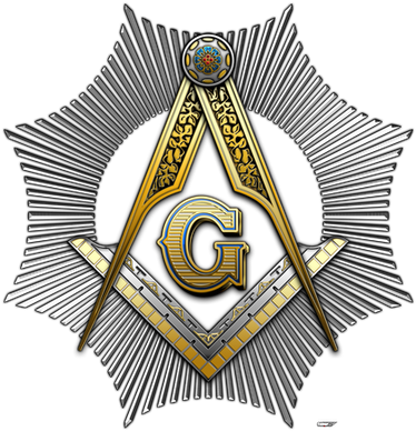 Masonic Square And Compass Png (386x400), Png Download