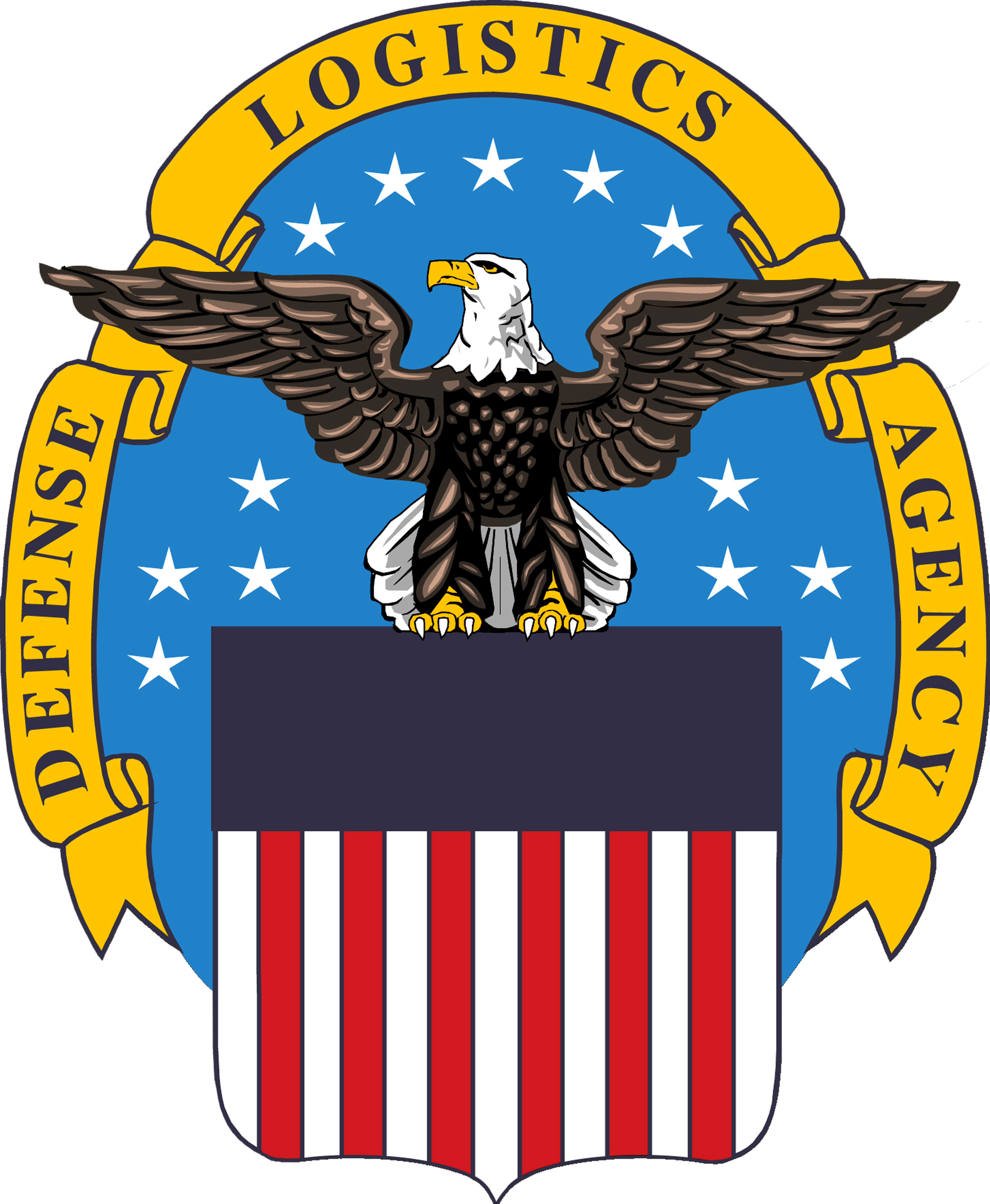 Seal Of The Defense Logistics Agency - Defense Logistics Agency Logo (6057x7363), Png Download