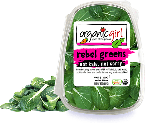 Product Story - Organic Girl Rebel Greens (500x432), Png Download