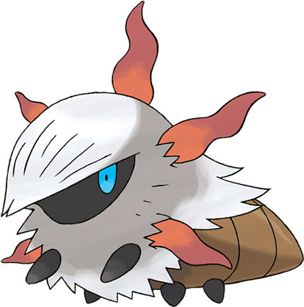 Said To Have Been Born From The Sun, It Spews Fire - Pokemon Larvesta (475x475), Png Download