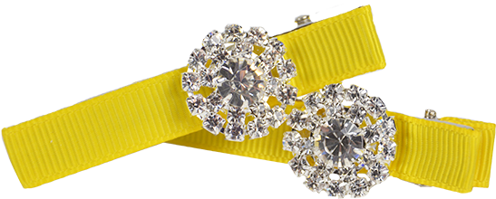 Rwr01713 Bright Yellow Daisy Clip - Bracelet (600x600), Png Download