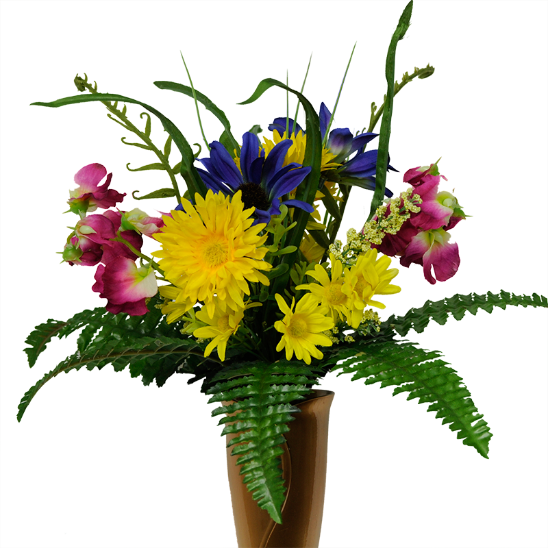 Yellow Daisy & Wildflower Mix - Yellow (800x800), Png Download