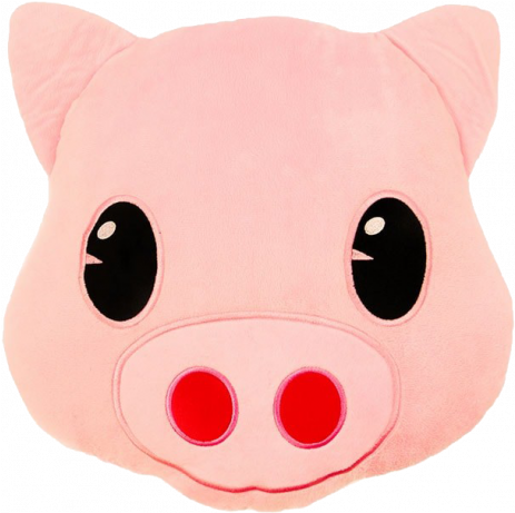 Wholesale Pig Emoji Cushion - Emoji (736x460), Png Download