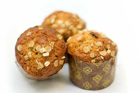Chef Yves Grew Up In France, In A Small Village At - Muffin (491x326), Png Download