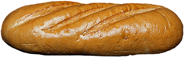 Ballon-french - Hard Dough Bread (784x282), Png Download