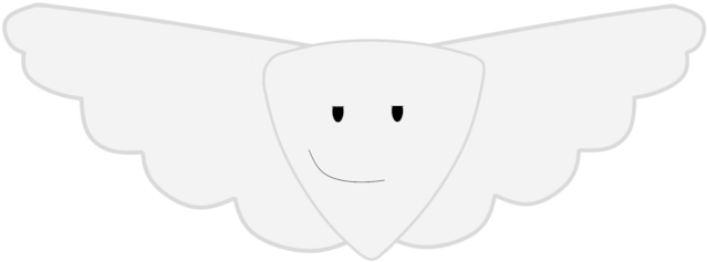 File - Wings - Cartoon (640x356), Png Download