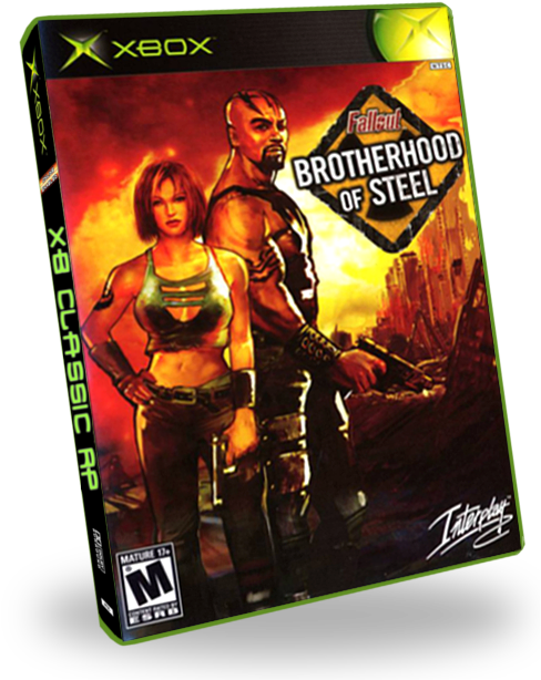 Fallout Brotherhood Of Steel - Fallout Brotherhood Of Steel Ps2 Pal (630x620), Png Download