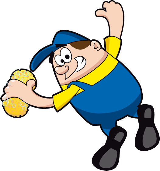 Car Wash Man - Car Wash Guy Png (526x564), Png Download