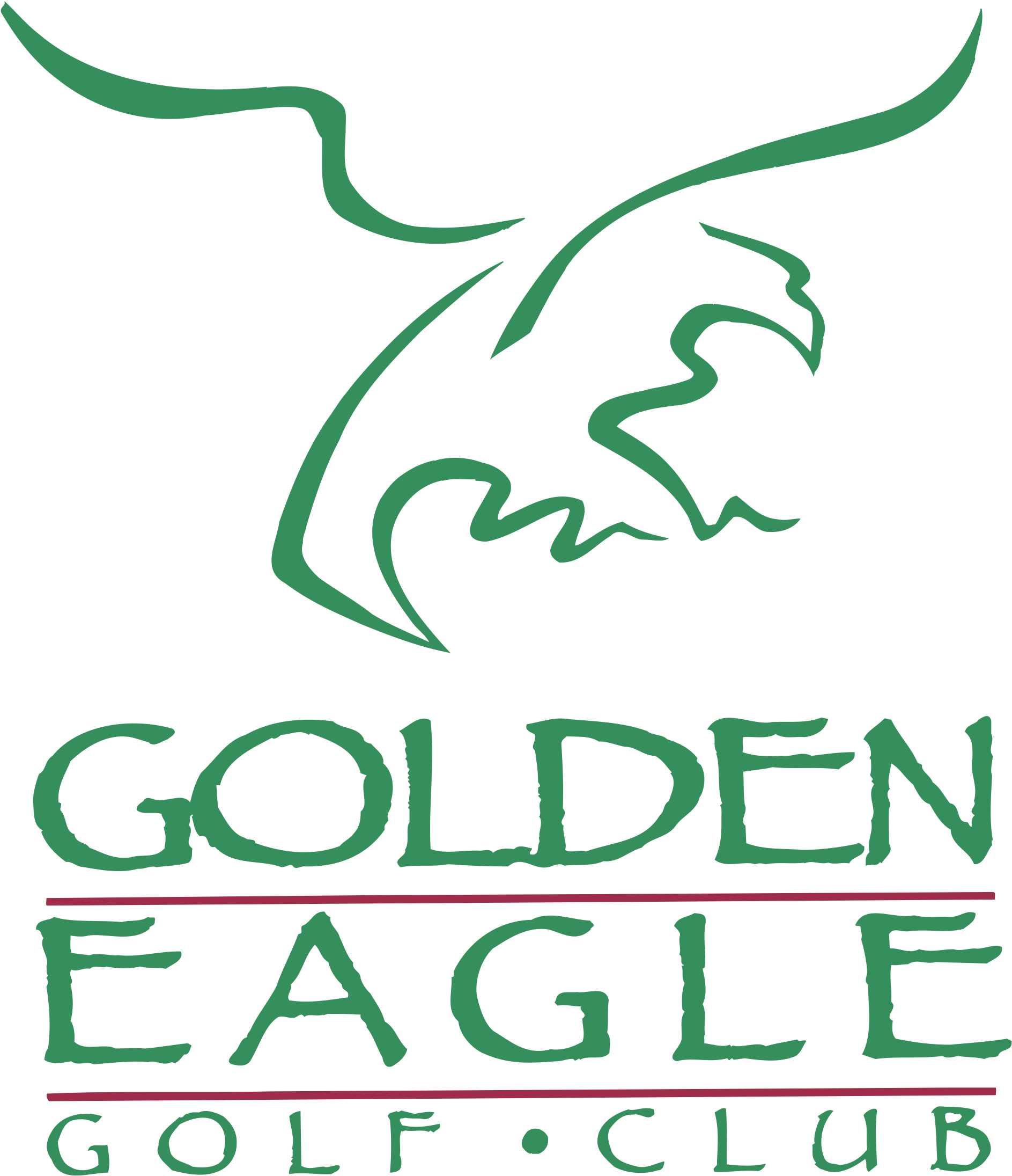 Golden Eagle Golf Club Logo Png Transparent - Golf (2400x2400), Png Download