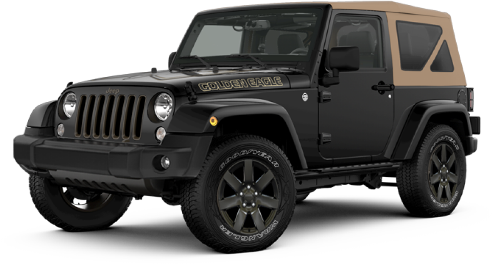 Golden Eagle - Colours - 2018 Jeep Wrangler Jk Unlimited (1440x599), Png Download